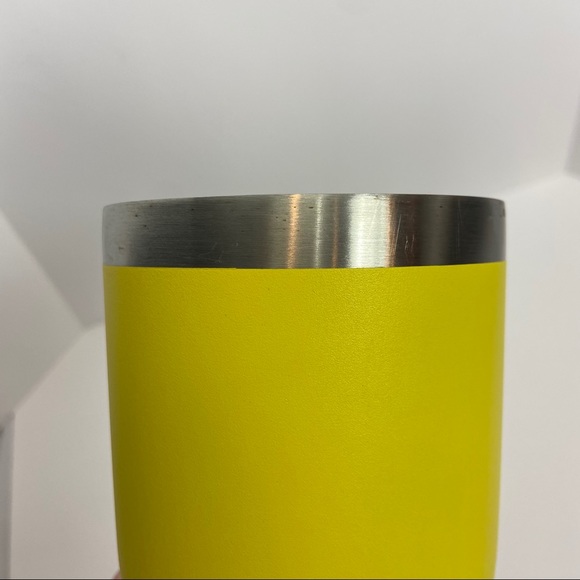 Zaki Dining Zaki Tumbler Mug Refillable Insulated Yellow Large